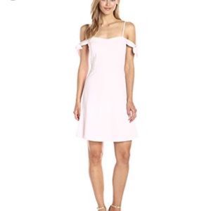 Kenzie Crepe Cold Shoulder Dress